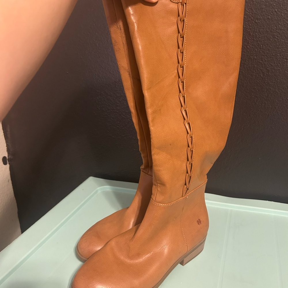 Lucky Brand brown Heeled Boots - Picture 2 of 4